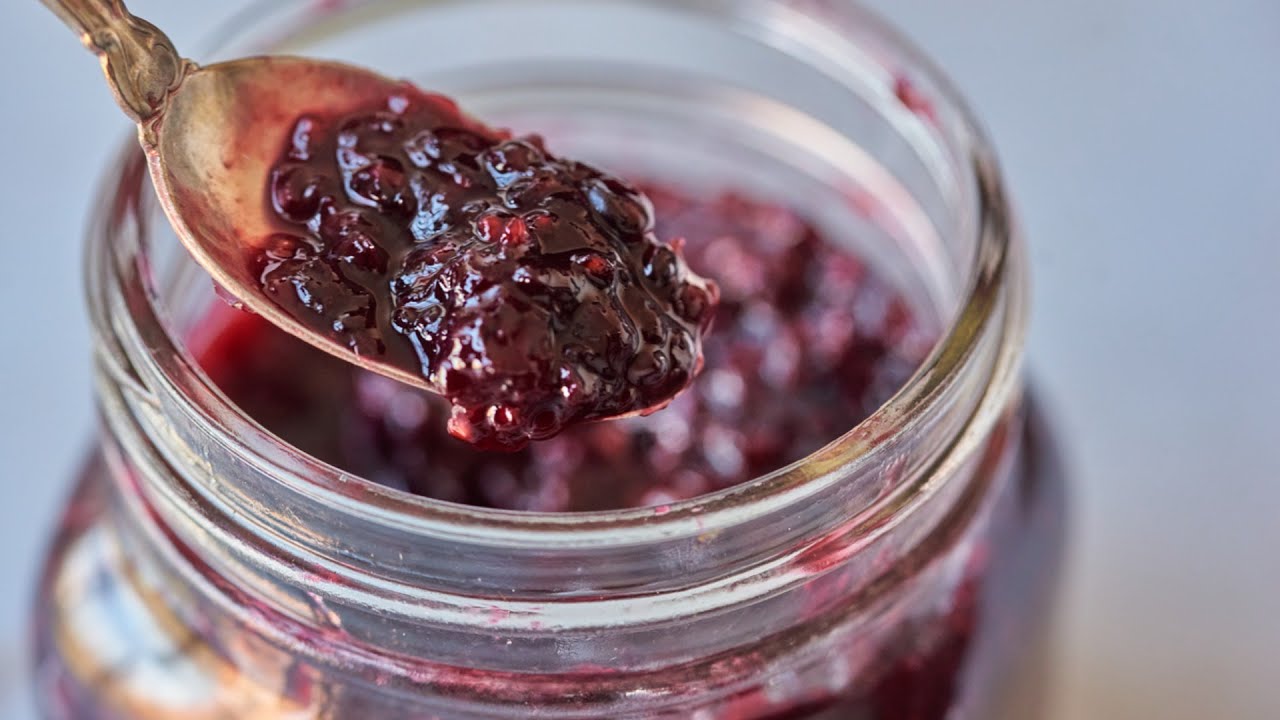 Vanilla Blackberry Jam  Recipe
