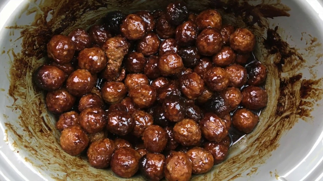 Slow Cooker Asian Meatballs