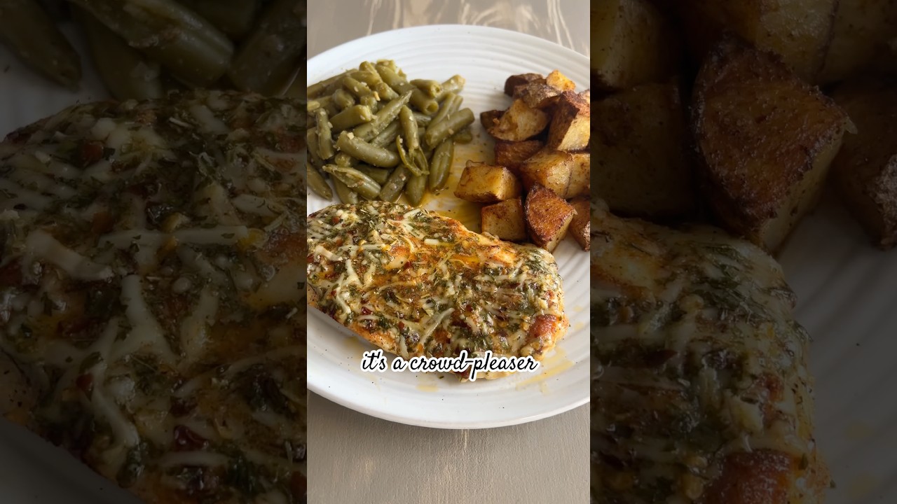 Easy Garlic Parmesan Chicken Bake