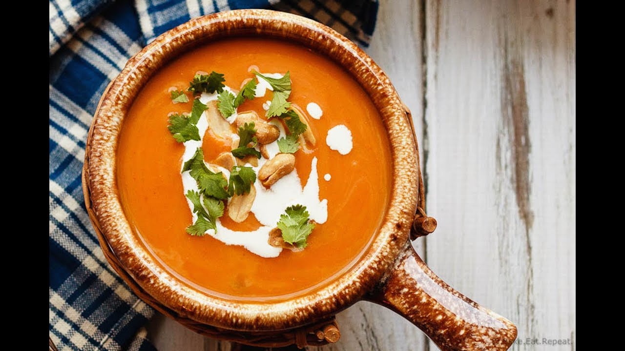 Slow Cooker Thai Pumpkin Soup