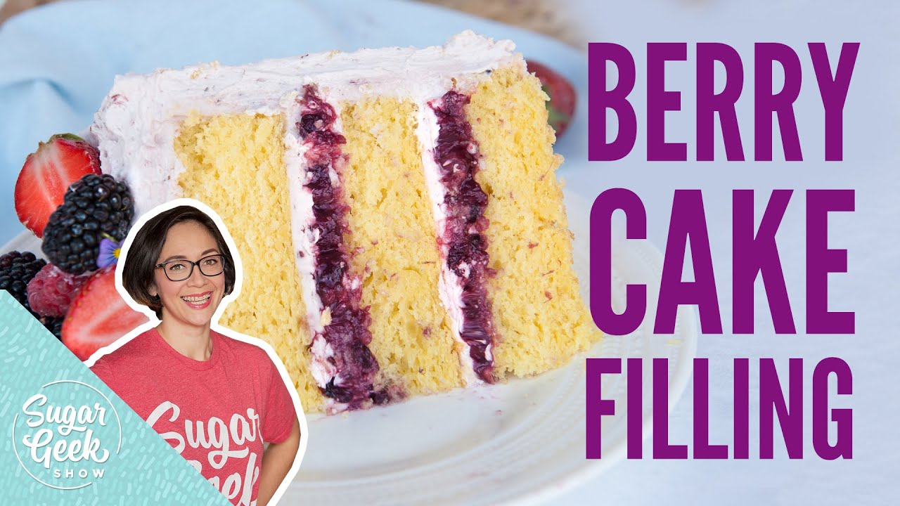 How To Make A Thick Berry Cake Filling