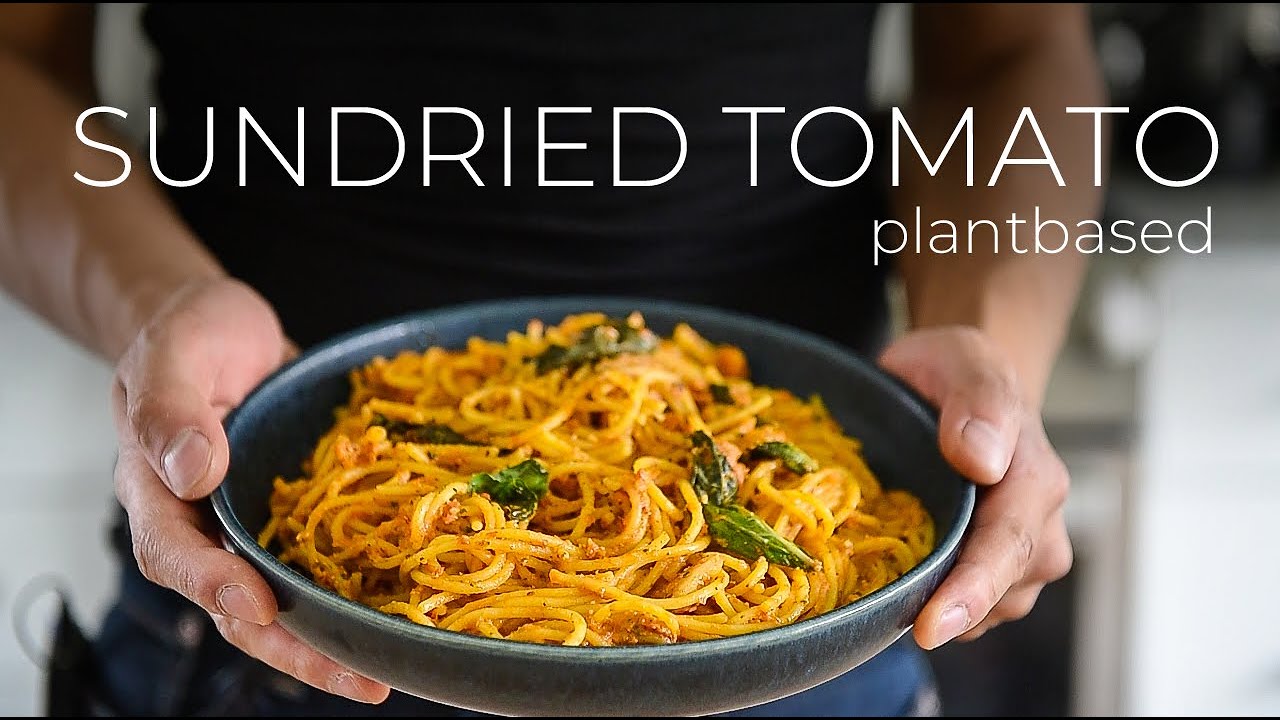 Not the kind of video to watch WHEN HUNGRY!  Quick Sun-Dried Tomato Pasta Recipe