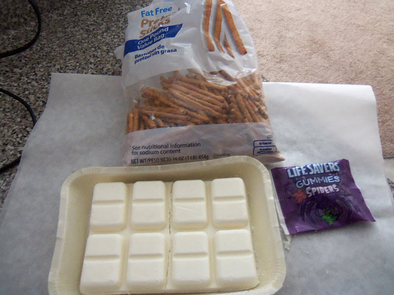 Chocolate Spider Web Ingredients