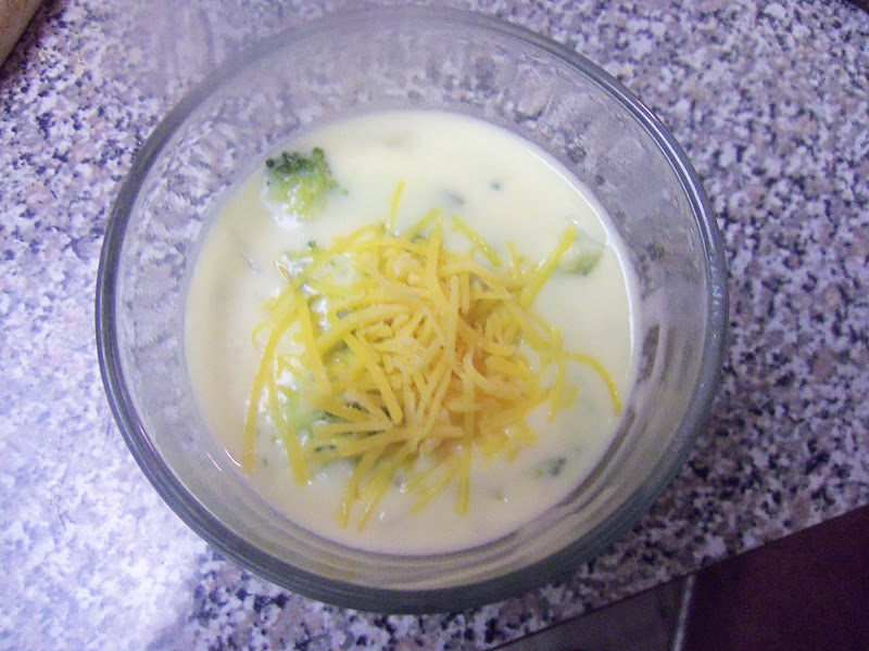 Halloween Broccoli Cheddar Soup
