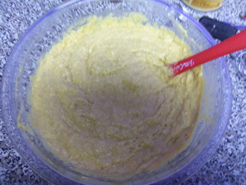 Mix until all ingredients are fully combined and a smooth batter forms