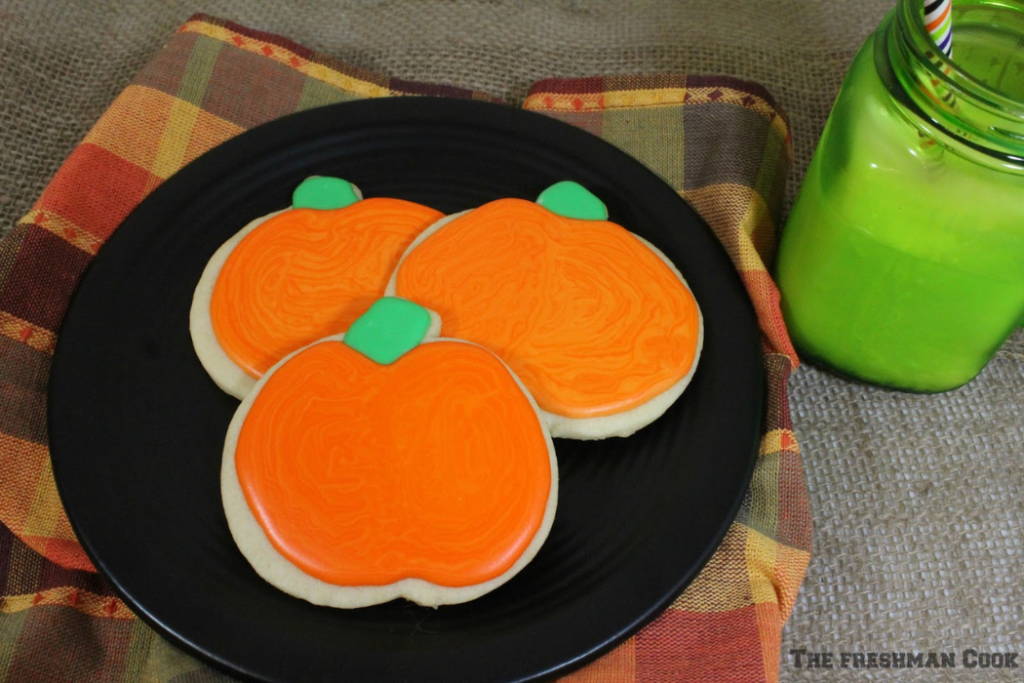 Pumpkin Sugar Cookies
