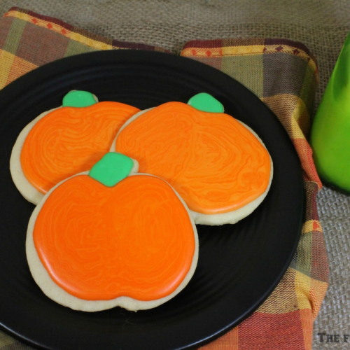 Pumpkin Sugar Cookies
