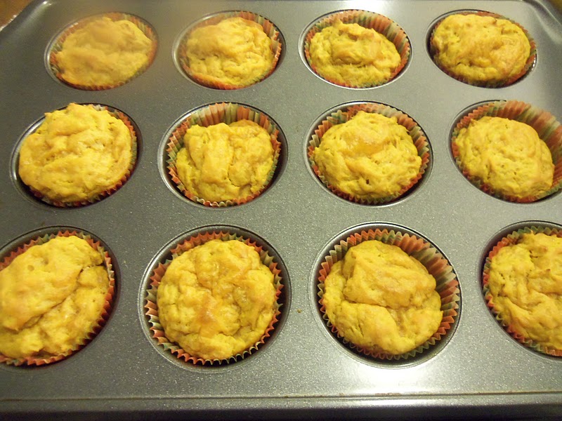 Bake for 15–20 minutes, until golden and a toothpick inserted in the center comes out clean
