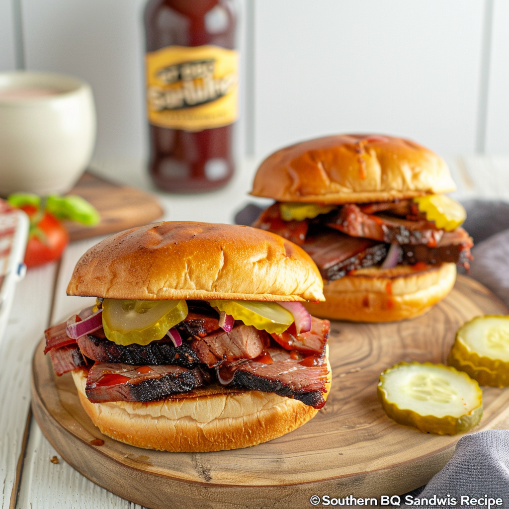 Southern BBQ Tri-Tip Sandwiches Recipe