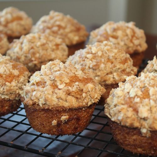 Cool briefly before serving, or enjoy warm with a little cream cheese