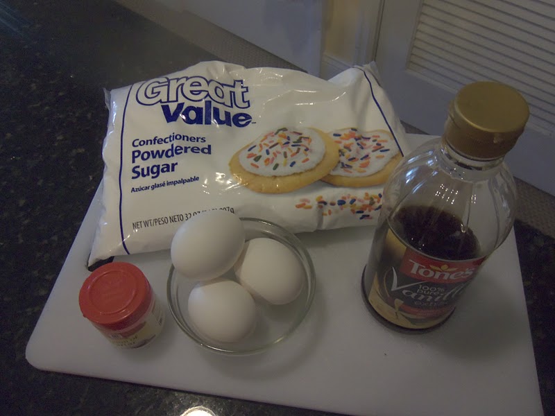 Halloween Haunted House ingredients