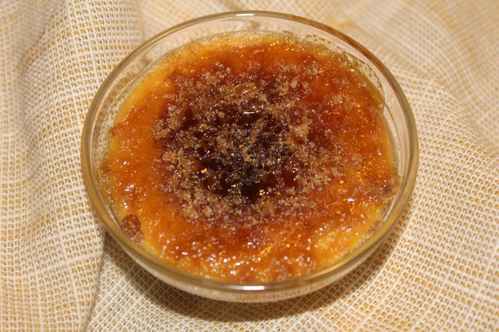 Serve Sweet Pumpkin Persimmon Ginger Crème Brûlée