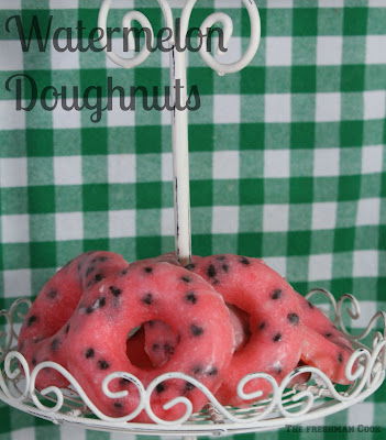 Watermelon Doughnuts Recipe