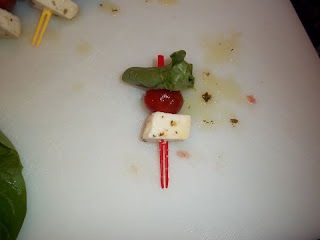 Mini Caprese Skewers