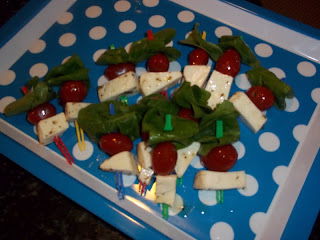 Mini Caprese Skewers