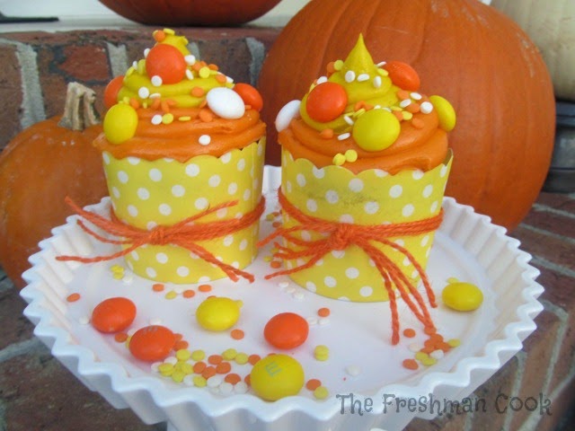 Candy Corn Cupcakes Recipe