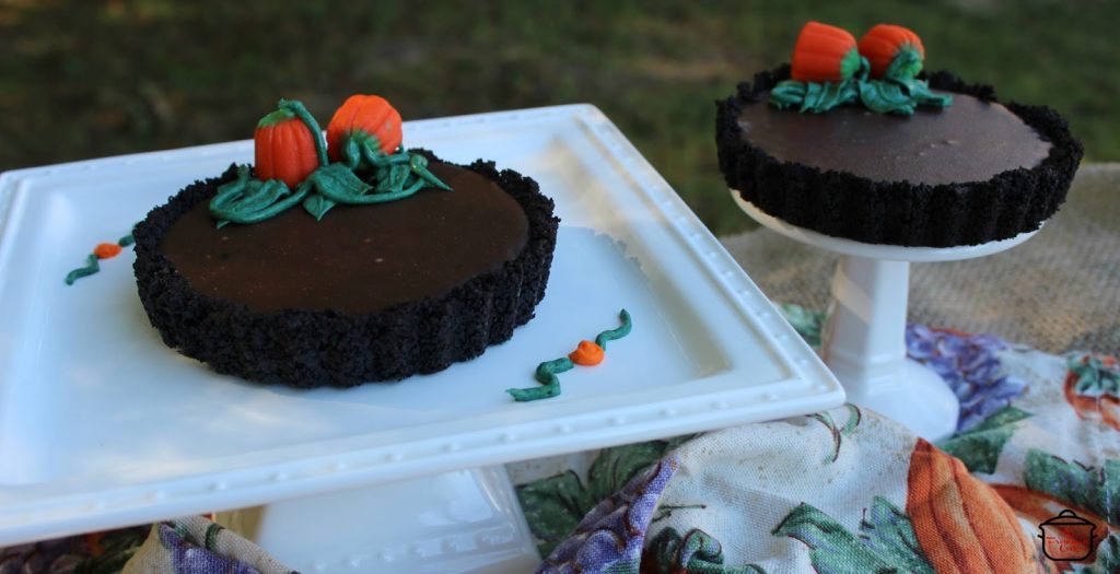 Easy Fall Chocolate Tart