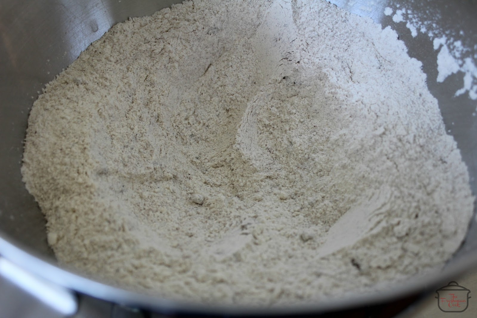 Whisk flour, baking soda, salt, cinnamon, nutmeg, granulated sugar, and brown sugar in a large bowl