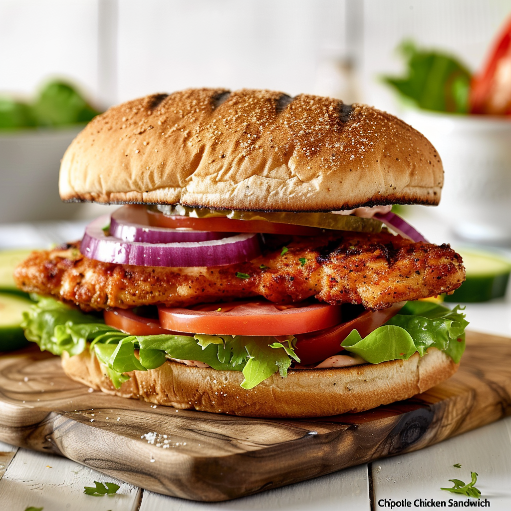 Chipotle Chicken Sandwich Recipe