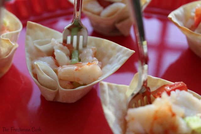 Ceviche Shrimp Cups