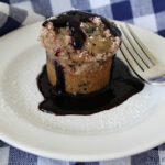 Banana Blueberry Streusel Coffee Cake