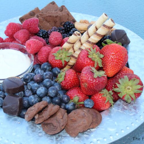 Summer Berry Charcuterie Board