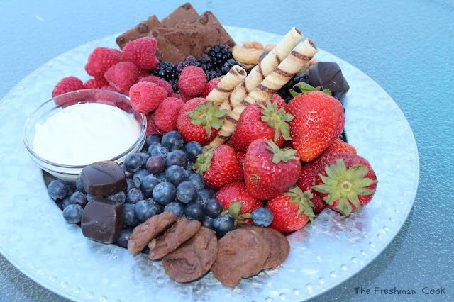 Summer Berry Charcuterie Board