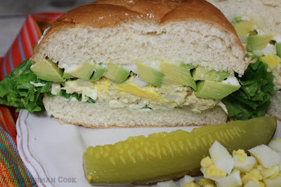 Chicken and Egg Salad Sandwich