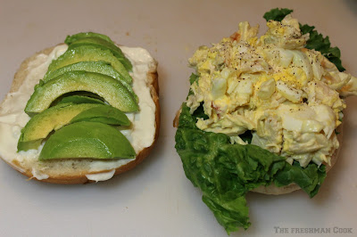 Chicken and Egg Salad Sandwich