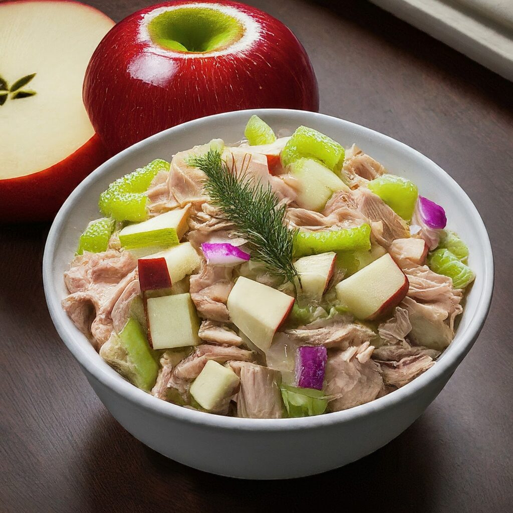 Apple Tuna salad recipe: triumph the Sensation!