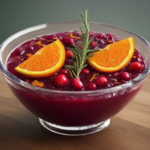 cranberry orange sauce recipe: zesty zing!