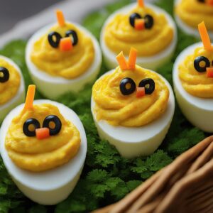 DEVILED EGG CHICKS RECIPE: BLISSFUL DELIGHT!