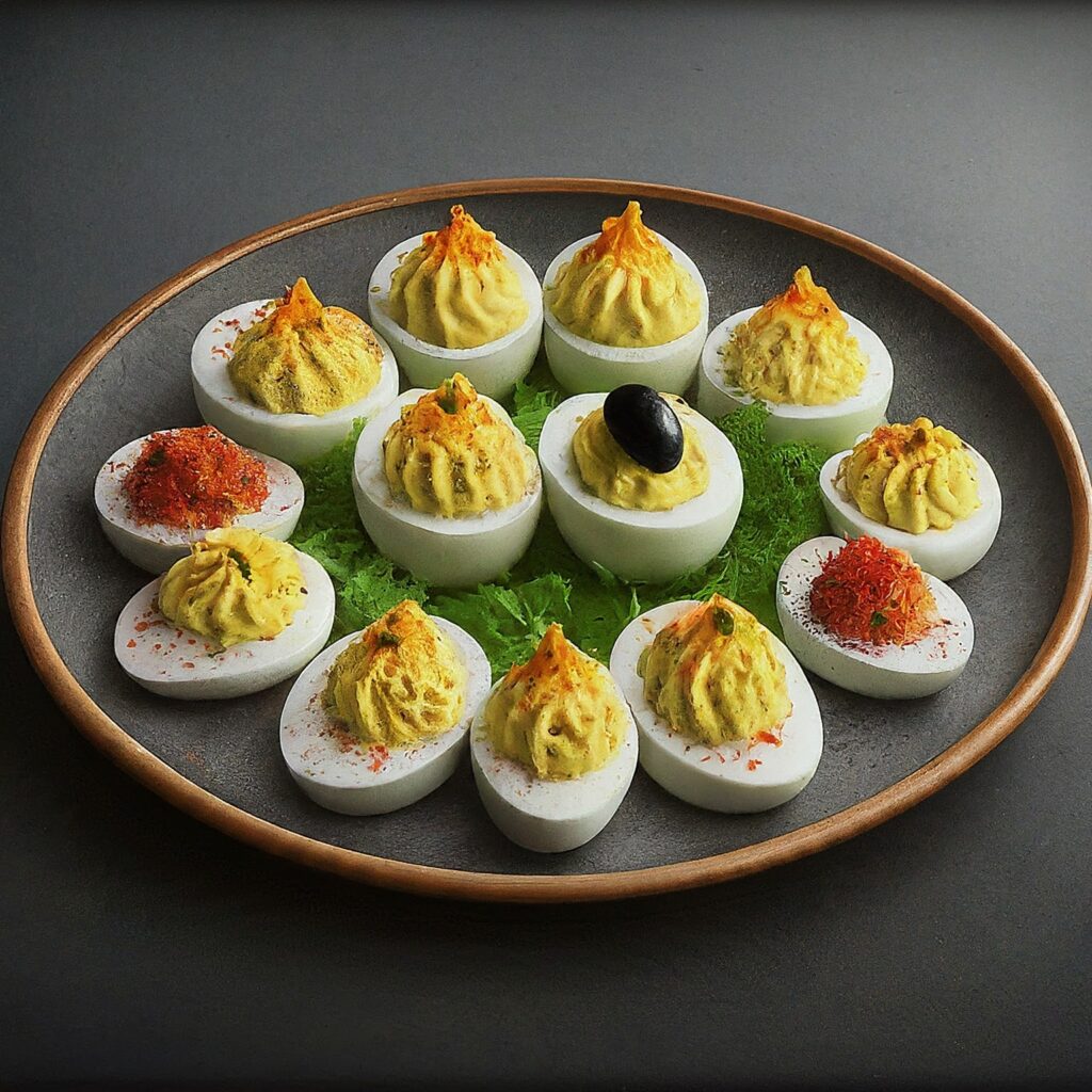 Devilled eggs recipe: explosive power bites!