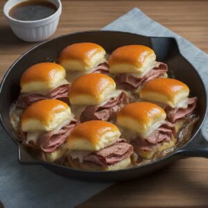 french dip sliders recipe: Delicious dominance!