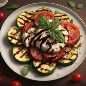 GRILLED ZUCCHINI CAPRESE RECIPE: BLISSFUL DELIGHT!