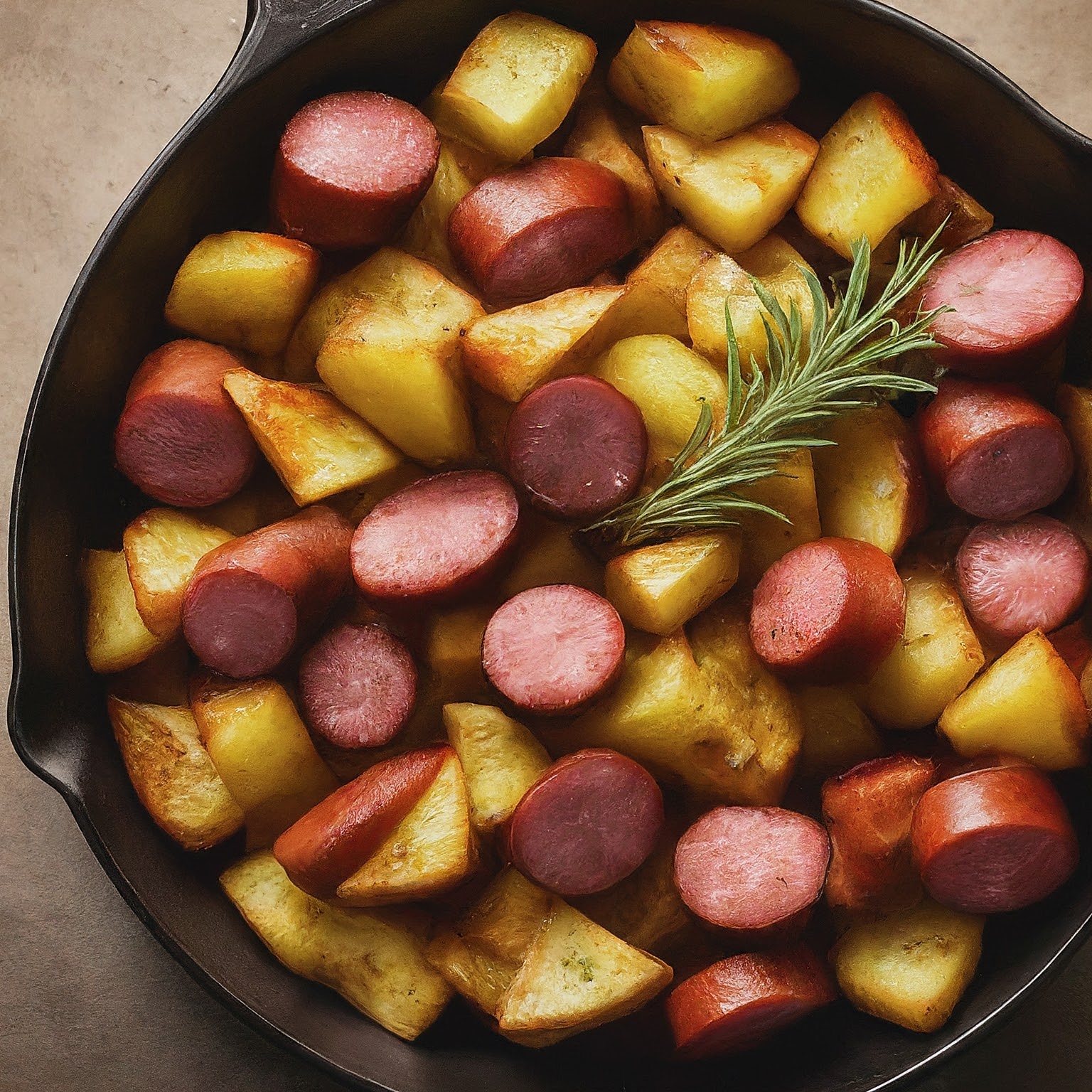 ROASTED POTATO AND KIELBASA RECIPE: ASTOUNDING TASTE!