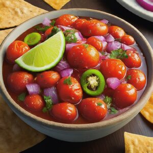 roasted tomato salsa recipe: a burst of flavor!