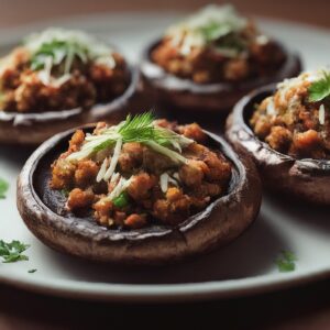 SAUSAGE STUFFED MUSHROOM RECIPE: A FLAVORFUL DELIGHT!