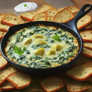 SKINNY SPINACH AND ARTICHOKE DIP RECIPE: EARNEST TREAT!