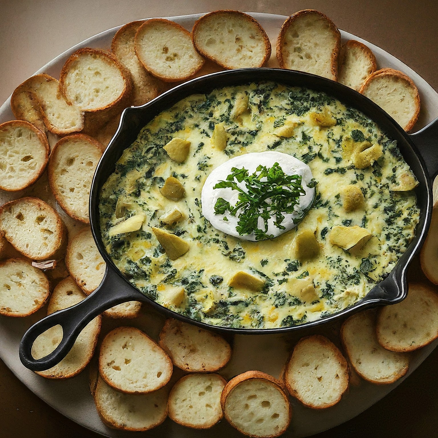 SKINNY SPINACH AND ARTICHOKE DIP RECIPE: EARNEST TREAT!