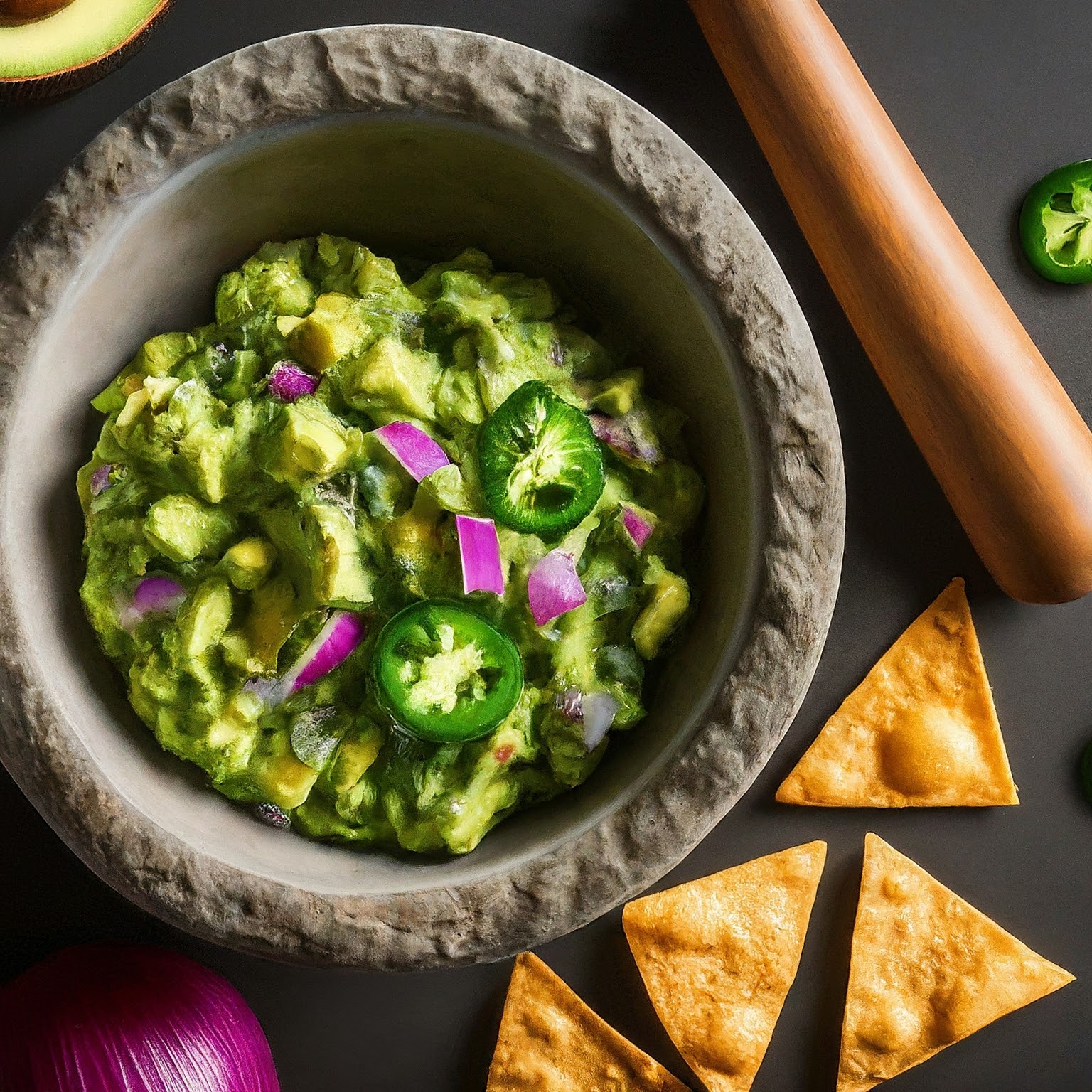 spicy guacamole recipe: sizzling heat!