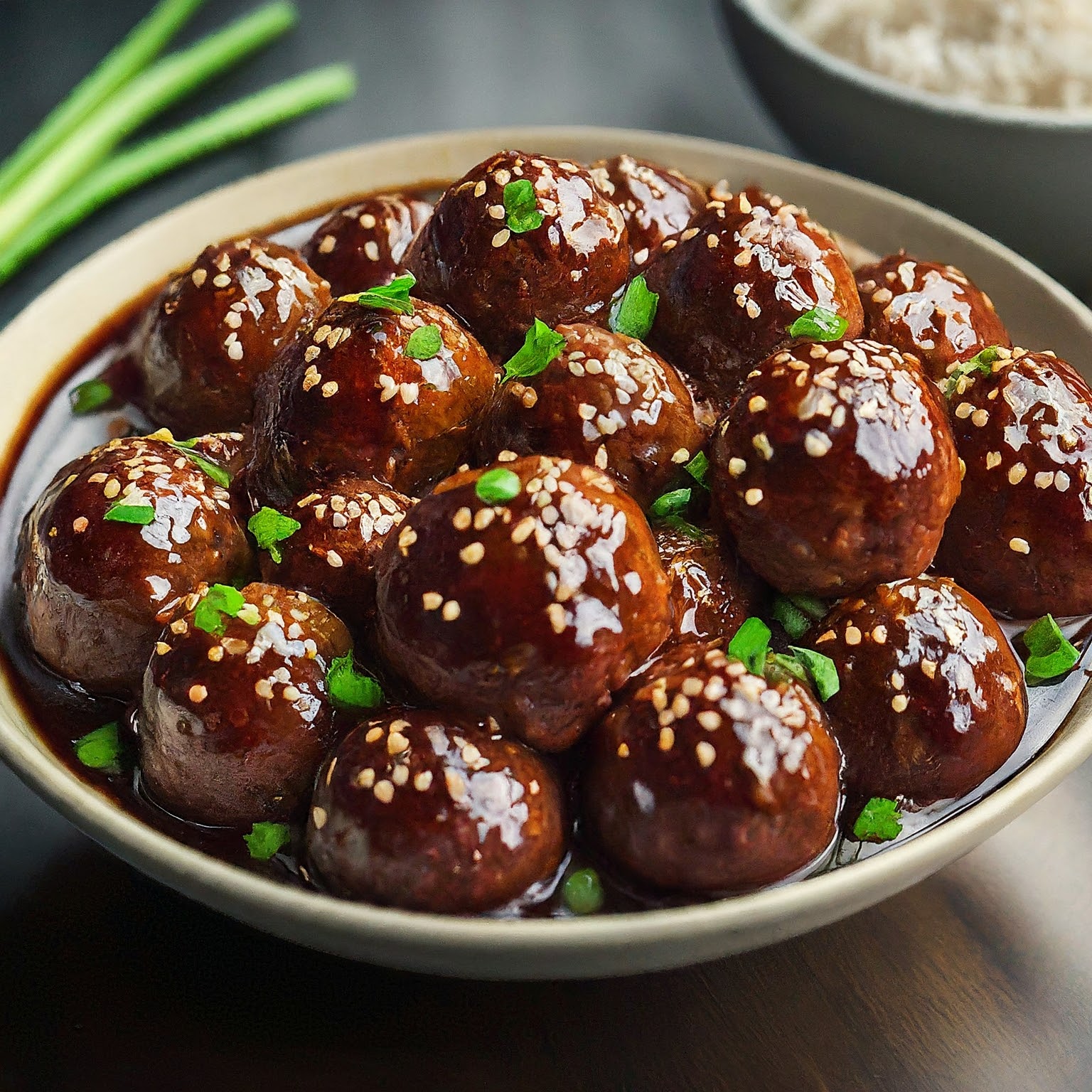 Teriyaki Meatballs Recipe: Best-Selling Taste! - The Fresh Man cook
