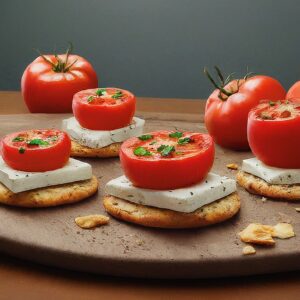 TOMATO AND CHEESE RECIPE: DECADENT TASTE!