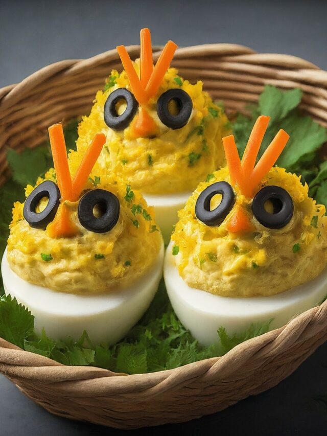 DEVILED EGG CHICKS RECIPE: BLISSFUL DELIGHT!