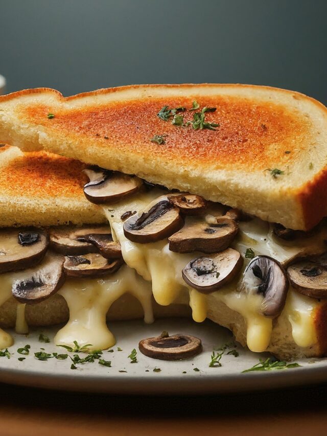 MUSHROOM SANDWICH MELTS RECIPE: BALANCED TASTE!