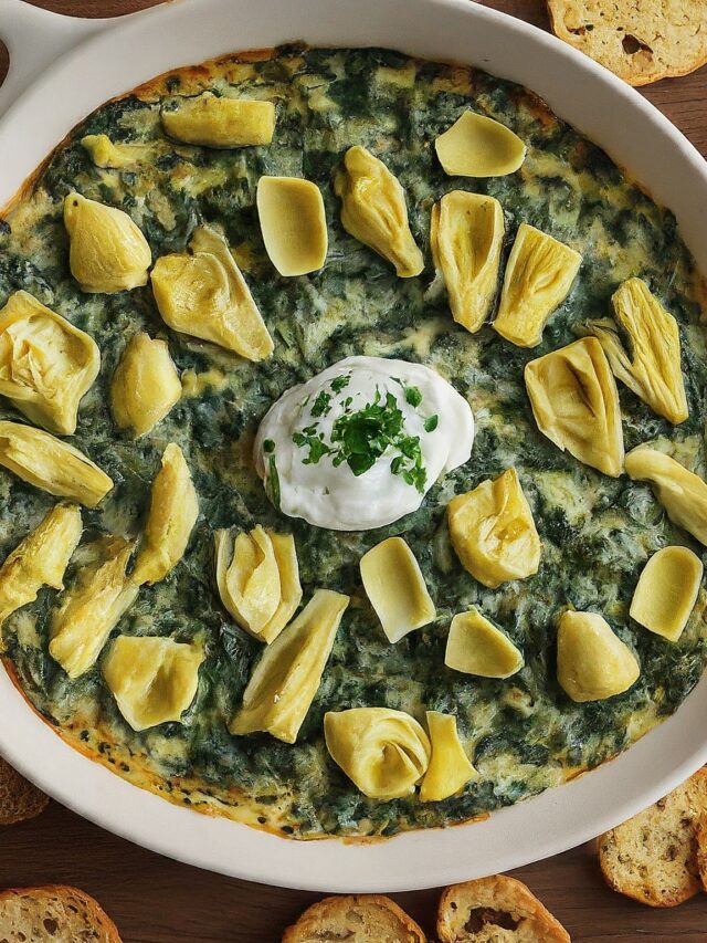 SKINNY SPINACH AND ARTICHOKE DIP RECIPE: EARNEST TREAT!