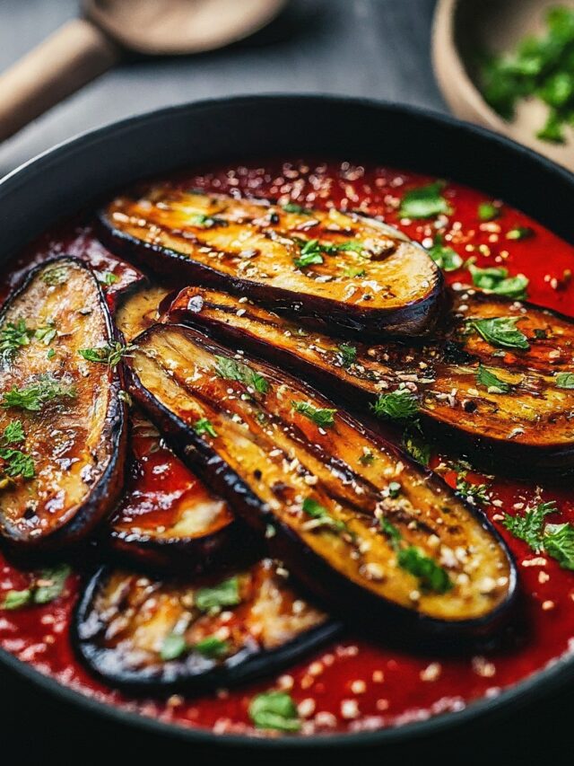 SPICY EGGPLANT RECIPE: ATTRACTIVE DELIGHT!