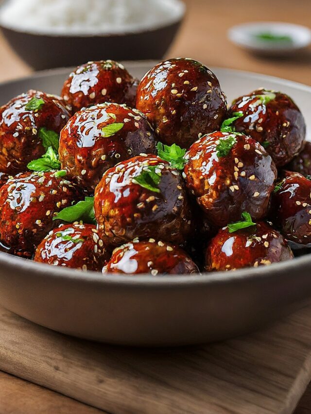 TERIYAKI MEATBALLS RECIPE: BEST SELLING TASTE!