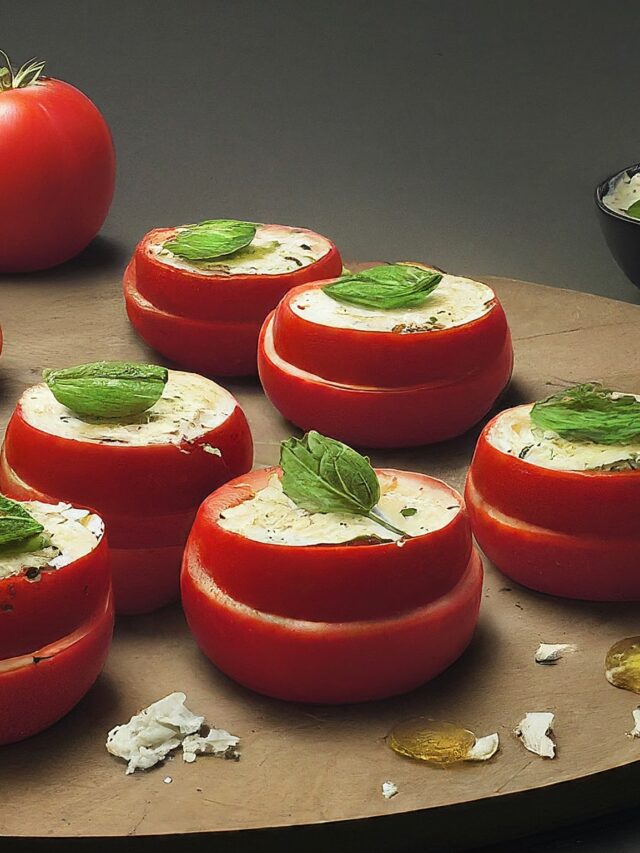 TOMATO AND CHEESE RECIPE: DECADENT TASTE!