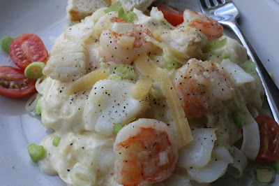 Seafood Fettuccine Alfredo